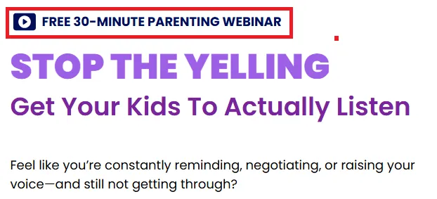 Positiveparentingsolutions free training